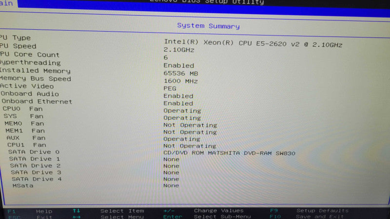 Lenovo ThinkStation D30 - Xeon E5-2620 v2 | 64GB RAM | NO HDD | QUADRO K2000 %