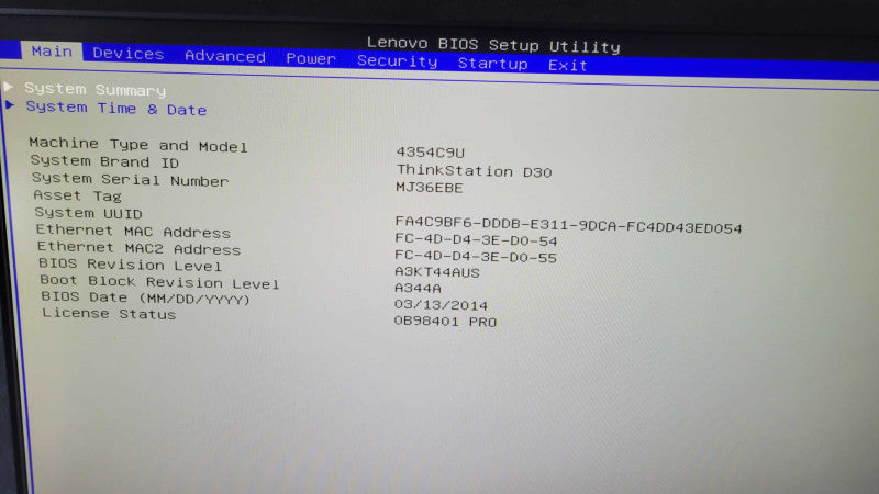 Lenovo ThinkStation D30 - Xeon E5-2620 v2 | 64GB RAM | NO HDD | QUADRO K2000 %