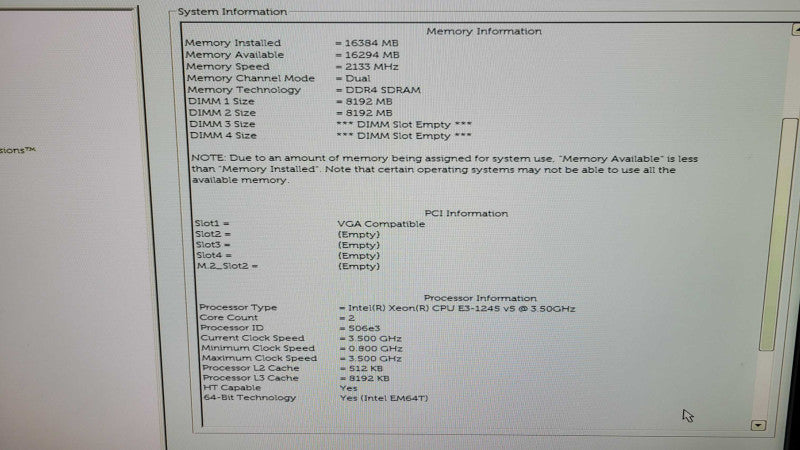 Dell Precision T3620 - Xeon E3-1245 v3 | 16GB RAM | NO HDD | QUADRO  K2200 Q%