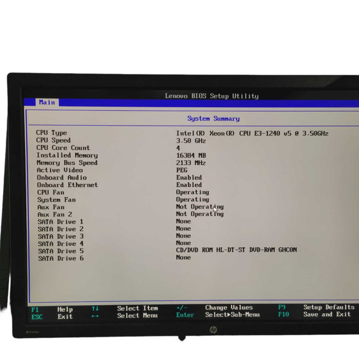 Lenovo P310 Xeon E3-1240v5 @3.50GHz 16GB RAM Quadro K620  -