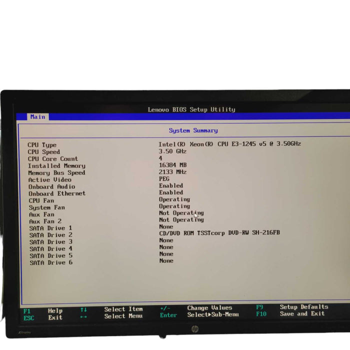 Lenovo ThinkStation P310 Xeon E3-1245v5 @3.50GHz 16GB RAM Quadro K2200  -