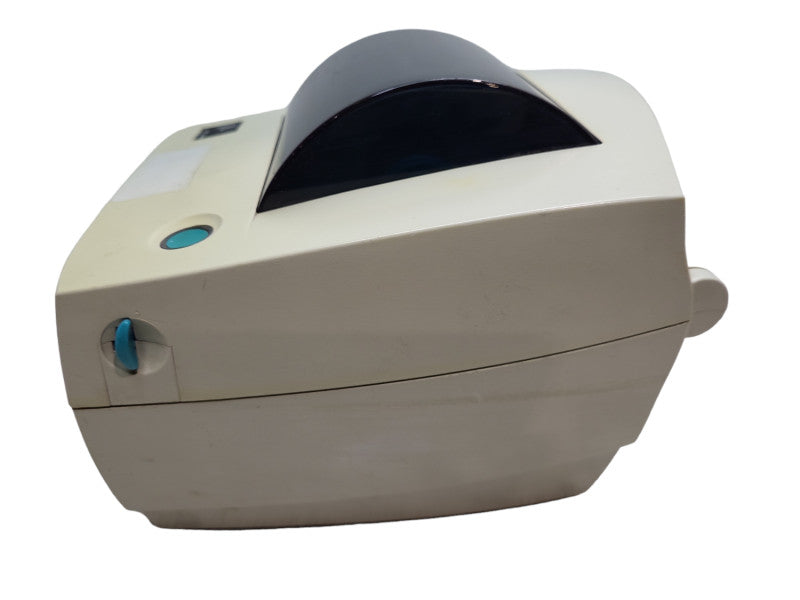 ZEBRA LP2443PSA THERMAL LABEL PRINTER W/ COMPATIBLE ADAPTER &