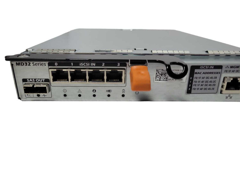 Dell 0770D8 PowerVault MD32 Series 4-Port iSCSI Controller _
