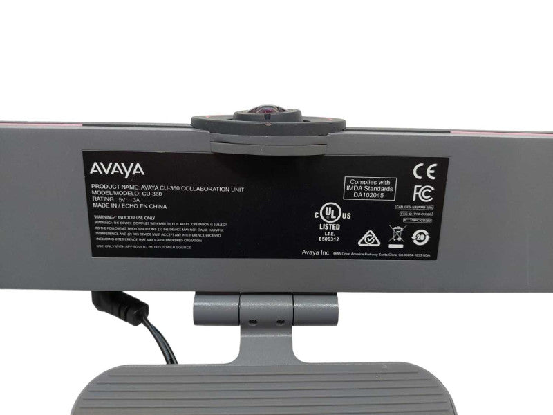 Avaya CU-360 Collaboration Unit Model: CU-360 â
