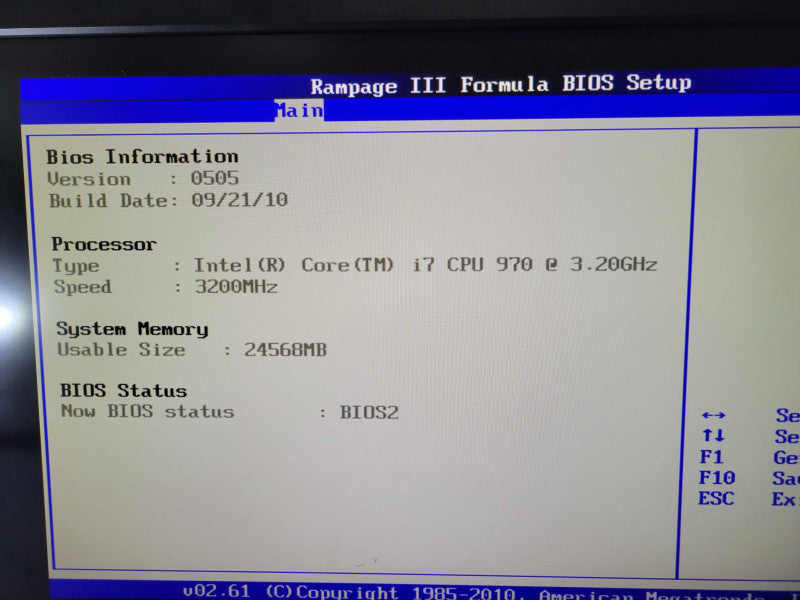 Intel Core i7-970 @ 3.2Ghz | ASUS RAMPAGE III FORMULA | 24GB RAM | 750W PSU %