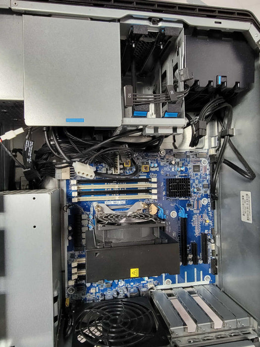 HP Z4 Workstation with 2x HDD Trays, No CPU/RAM/HDD/GPU, READ _