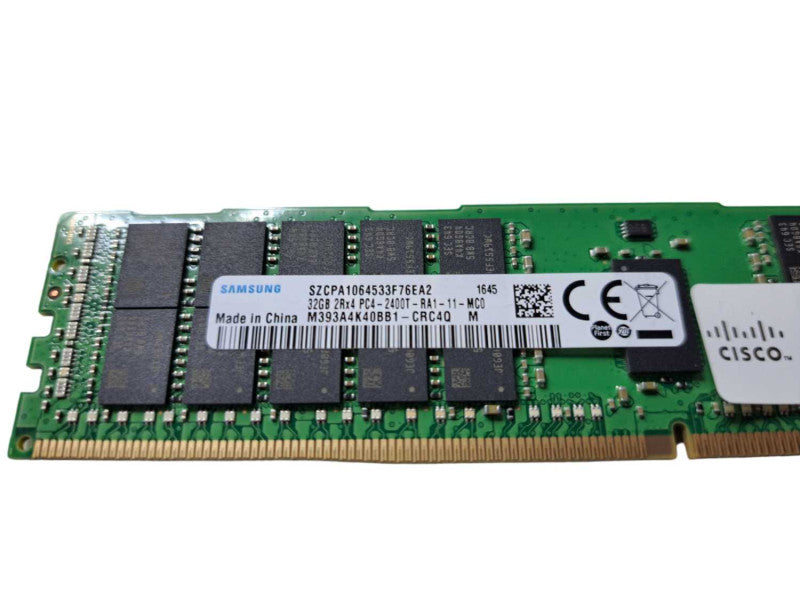 Samsung 32GB 2Rx4 PC4-2400T-RA1-11-MCO | DDR4 Server Memory Q)