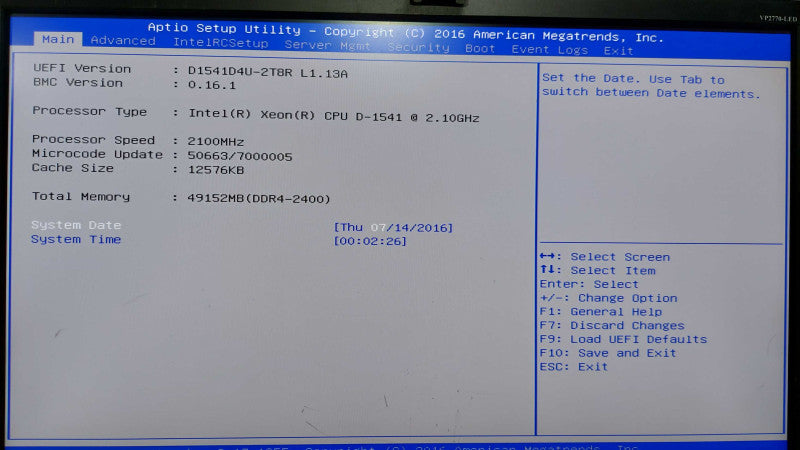 Datto S3P4000 Server w/ Intel Xeon D 1541 2.1 GHz 48GB RAM 4x Drives #