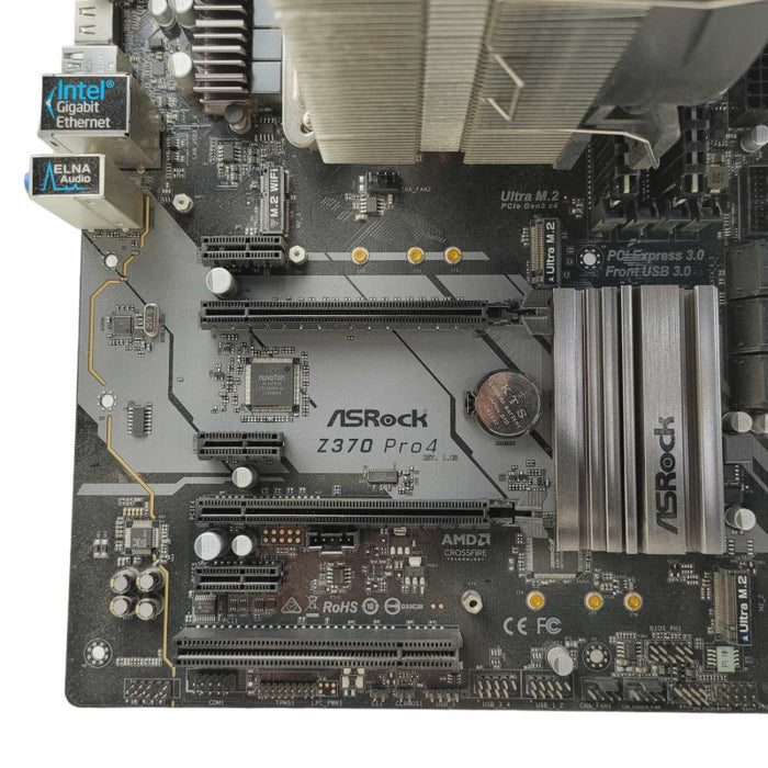 ASRock Z370 Pro 4 MOBO with i7-8700K 16GB RAM  -
