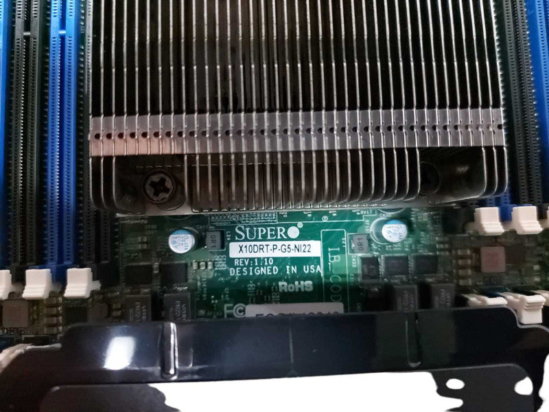 Supermicro X10DRT-P-G5-Ni22 blade server 2x Xeon E5-2680 V4 / 8gb ram Q#
