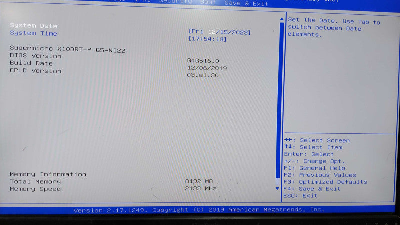 Supermicro X10DRT-P-G5-Ni22 blade server 2x Xeon E5-2680 V4 / 8gb ram Q#