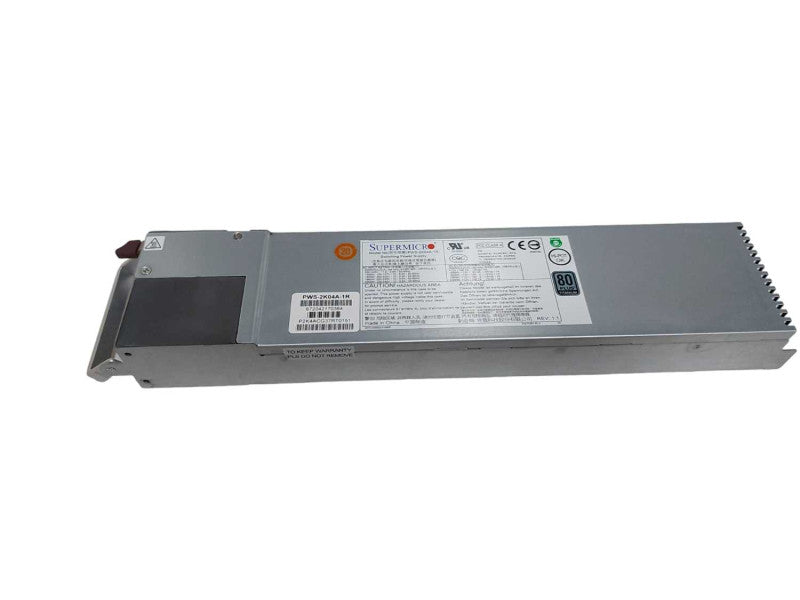 SuperMicro PWS-2K04A-1R 80 Plus Platinum 2000W Switching Power Supply #