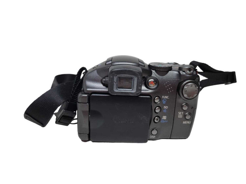 Grey Canon PowerShot S3 IS 6.0MP LCD Flip Screen Digital Camera %