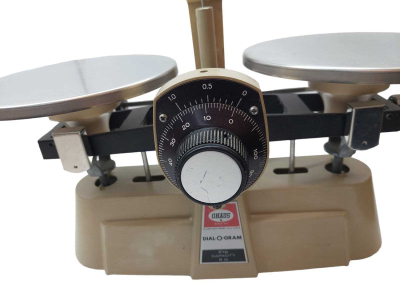 Ohaus Dial-O-Gram ballance Mechanical Beam Scale 2KG Capacity 5LB  =