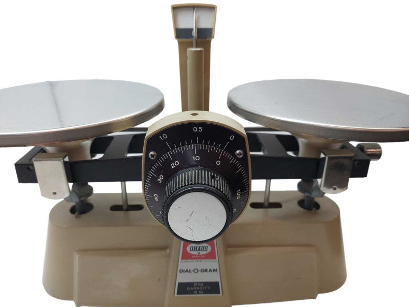 Ohaus Dial-O-Gram ballance Mechanical Beam Scale 2KG Capacity 5LB  =