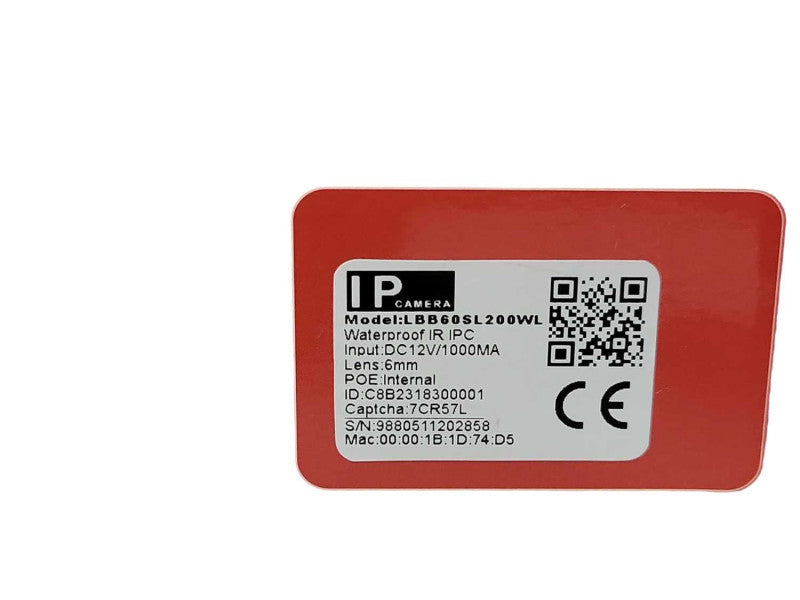 Open-Box HD Camera LBB60SL200WL ip camera Waterproof IR IPC _
