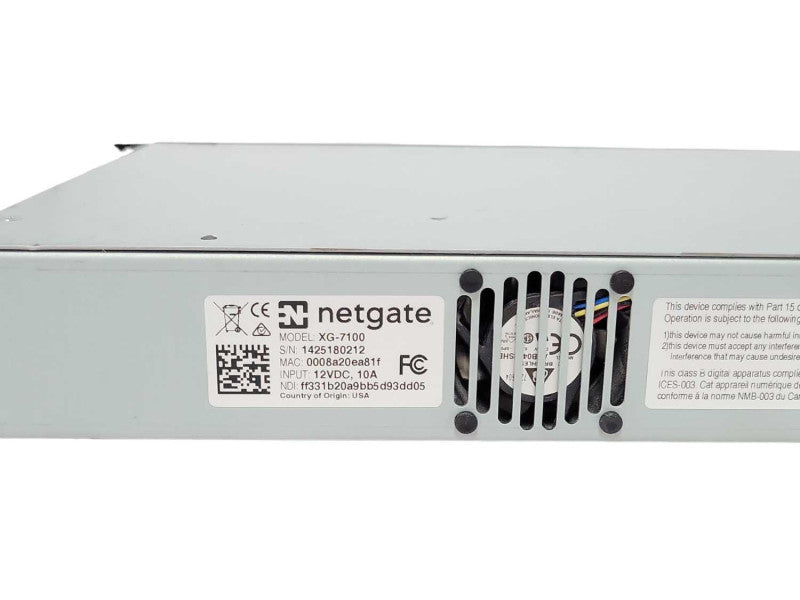 Netgate XG-7100 PfSense Firewall VPN Security Appliance _