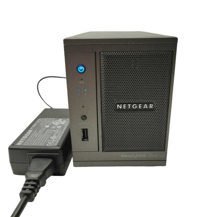 Netgear ReadyNAS Duo v2 RND-2B with 2x 1TB HDDs  -