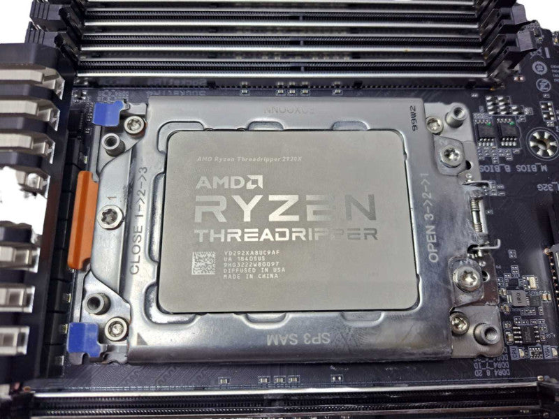 GIGABYTE X399 AORUS Pro Motherboard + ThreadRipper 2920X CPU *READ* )
