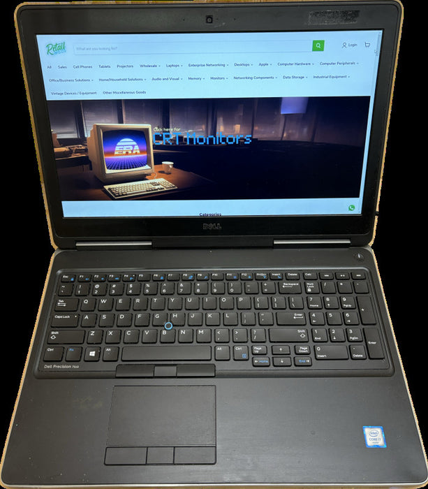 DELL Precision 7510 i7-6820HQ@2.7GHz QUADRO M1000M 2GB GPU 32GB RAM 512GB SSD