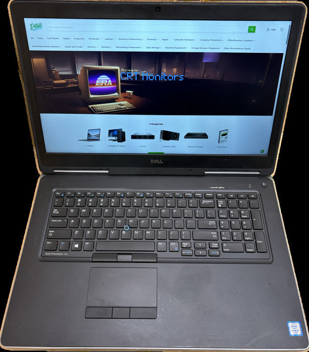 DELL Precision 7710 i7-6820HQ@2.7GHz QUADRO M3000M 4GB GPU 32GB RAM 512GB SSD