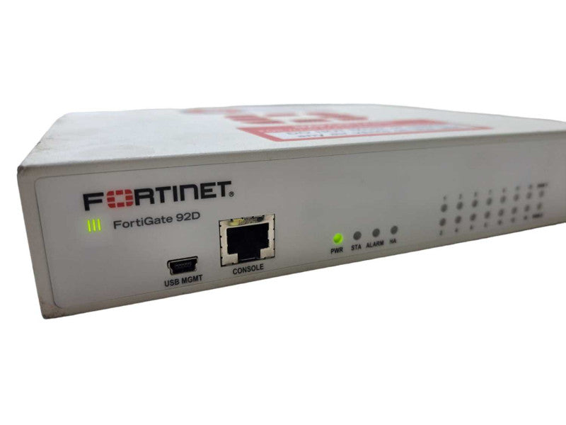 FORTINET FORTIGATE-92D FG-92D FIREWALL | Factory Reset )