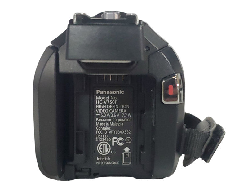 Panasonic HC-V750 24.0MP Digital Camcorder (AS-IS) |