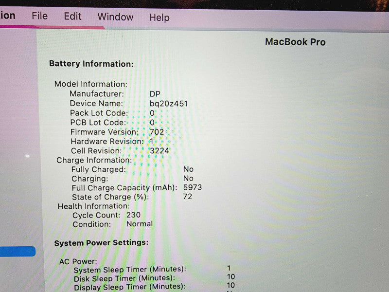 Apple Macbook Pro Retina 13\\" Core i5-5257U @ 2.7GHz 8GB DDR3 500GB SSD (