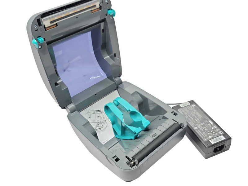 Zebra GK420D GK42-202510-000 Direct Thermal Label Printer w/ Power adapter _
