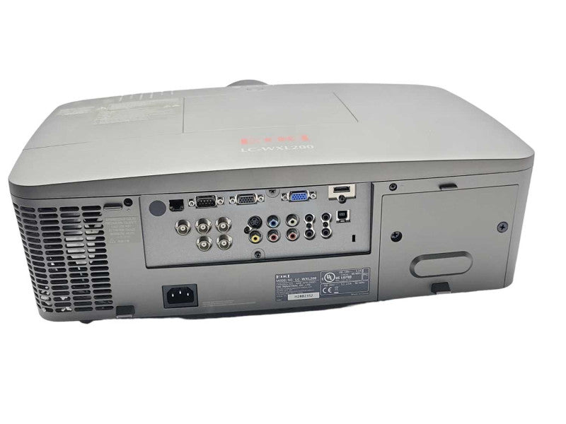 EIKI LC-WXL200 LCD Projector, 6063 Lamp counter Hours, READ _