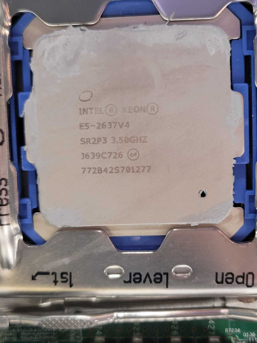 HP ProLiant BL460c Gen9 Blade 1x Xeon E5-2637 v4 3.5GHz No RAM/HDD\\'s  Q_