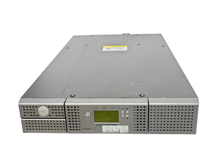 Dell Powervault TL2000 w/ 2x LTO-6 Drives Tape Backup Drive Library _
