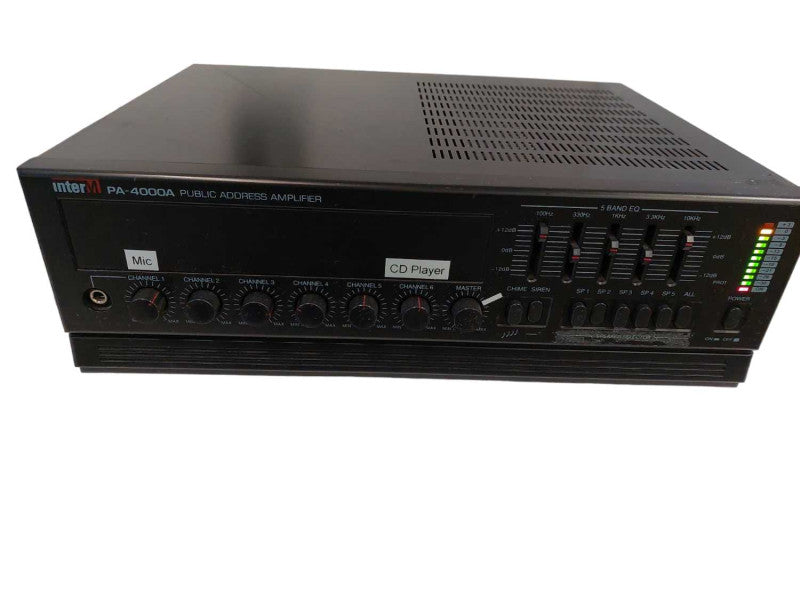 InterM Public Address Amplifier Model: PA-4000A =