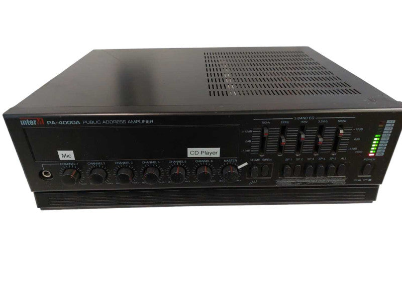 InterM Public Address Amplifier Model: PA-4000A =