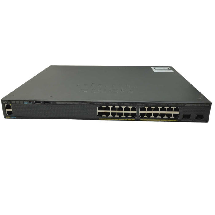 Cisco WS-C2960X-24PD-L V01 24 PoE+ Gigabit Network Switch  -