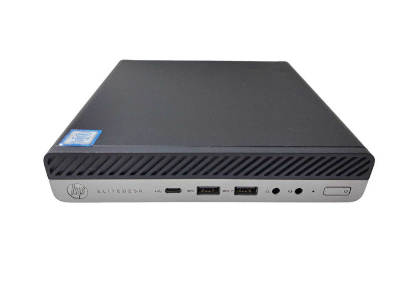 HP EliteDesk 800 G4 USFF | i5-8500T @ 2.10GHz 16GB DDR4 No HDD/OS )