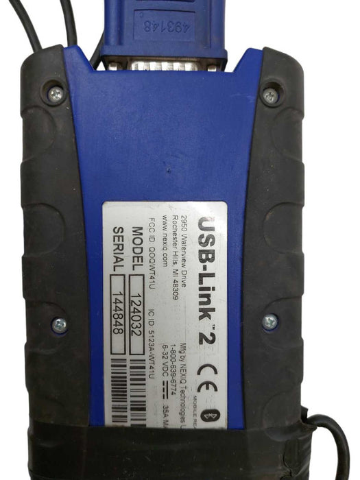 USB-Link 2 Vehicle Interface Model:124032 FCCID: QOQWT41U IC: 5123A-WT41U â