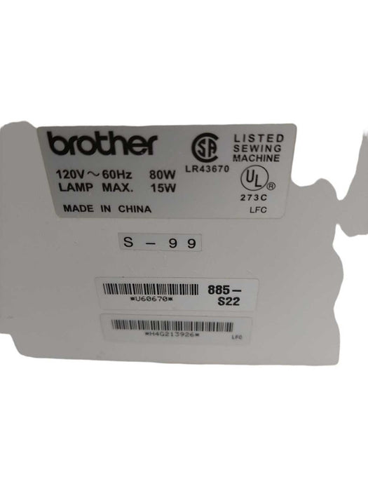 Brother Sewing Machine XL 2121 with foot pedal  â