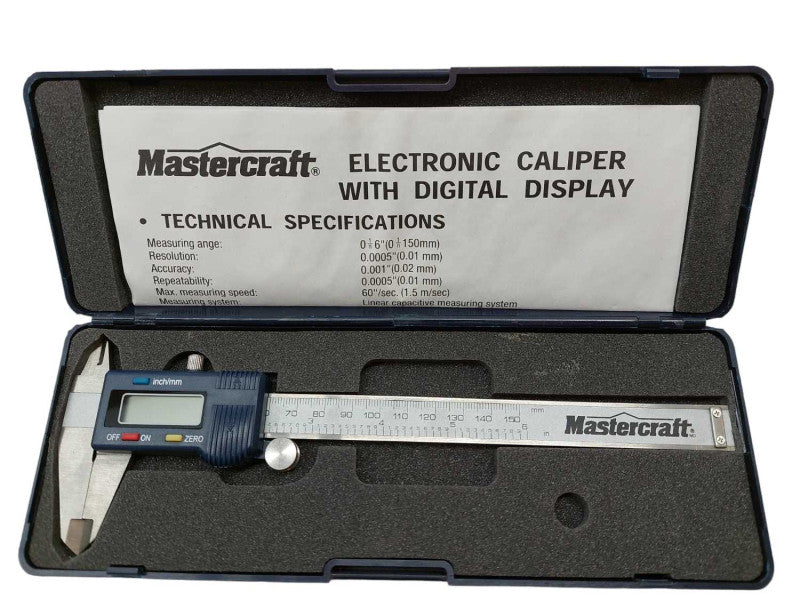 Mastercraft Electronic Caliper with Digital Display  â