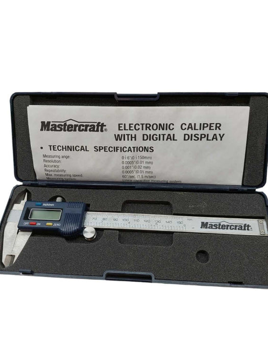 Mastercraft Electronic Caliper with Digital Display  â