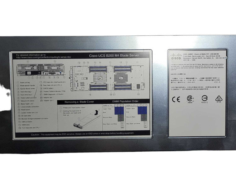 Cisco UCS B200 M4 Server Blade 2x Xeon E5-2680v3, No Ram/HDD\\'s, READ Q$