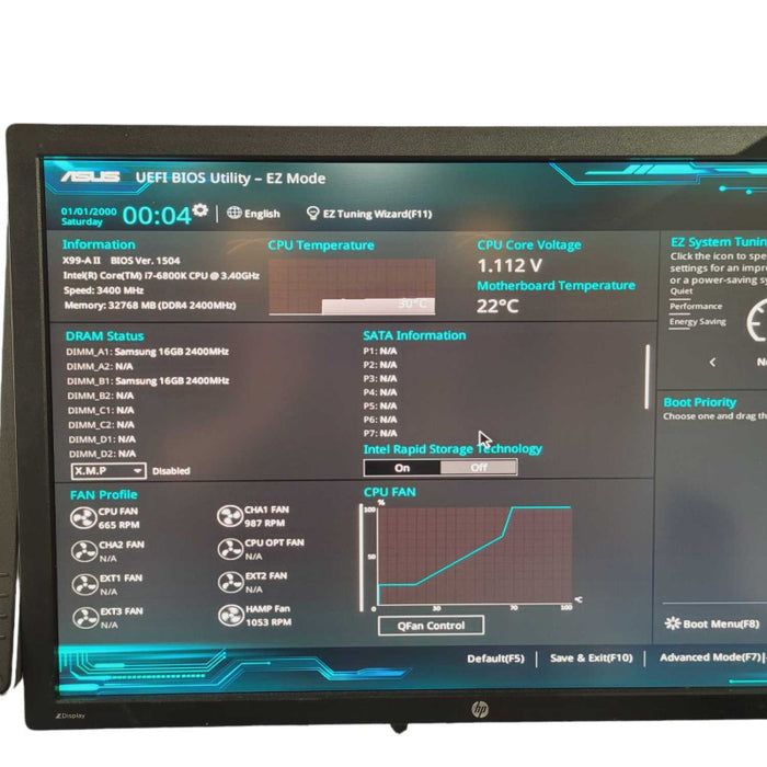Custom NCIX PC ASUS X99-A II with i7-6800K 32GB RAM  -