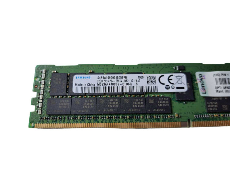 Samsung 32GB 2Rx4 PC4-2666V-RB2-12-MA0 | DDR4 Server Memory Q)