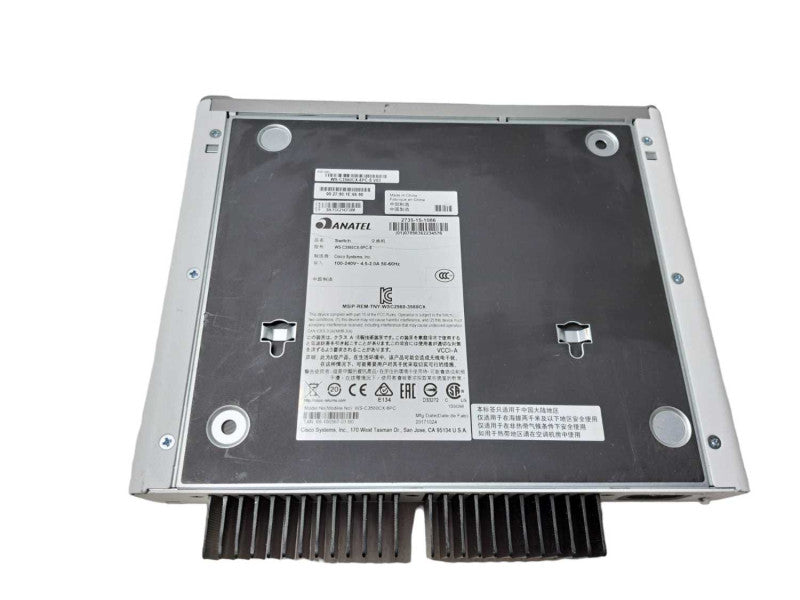 Cisco WS-C3560CX-8PC-S | 8x Gigabit PoE+ 2x SFP Silent Switch | Factory Reset )