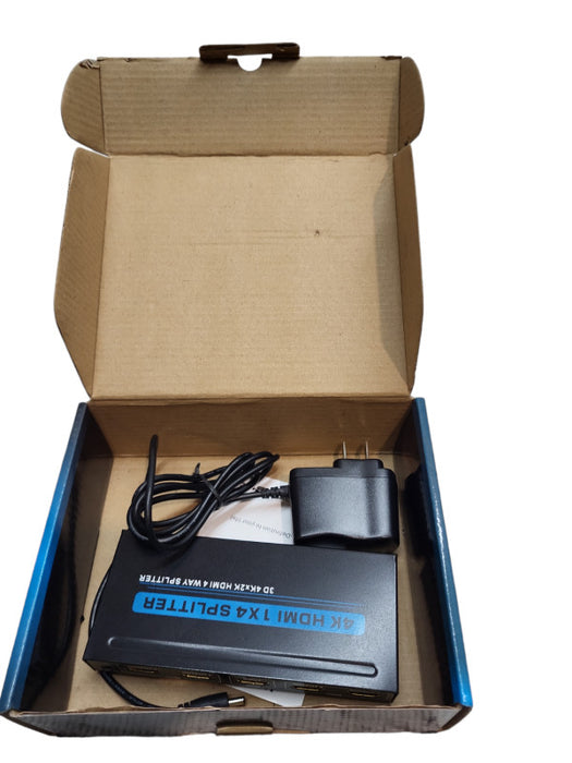 3D 4Kx2K HDMI 4 WAY SPLITTER &