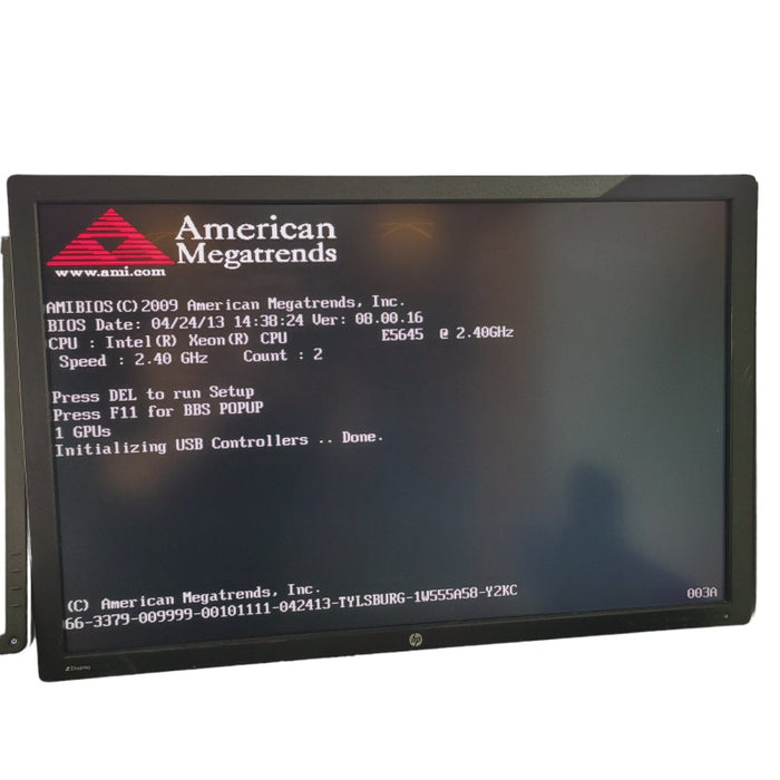 EVGA Classified sr-2 with 2x Xeon E5645 @2.40GHz  -