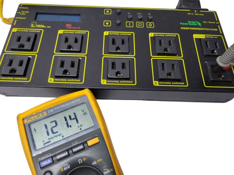 Digital Loggers Webpowerswitch Smart Web Power Switch 10 Outlets No Power Cor Q_