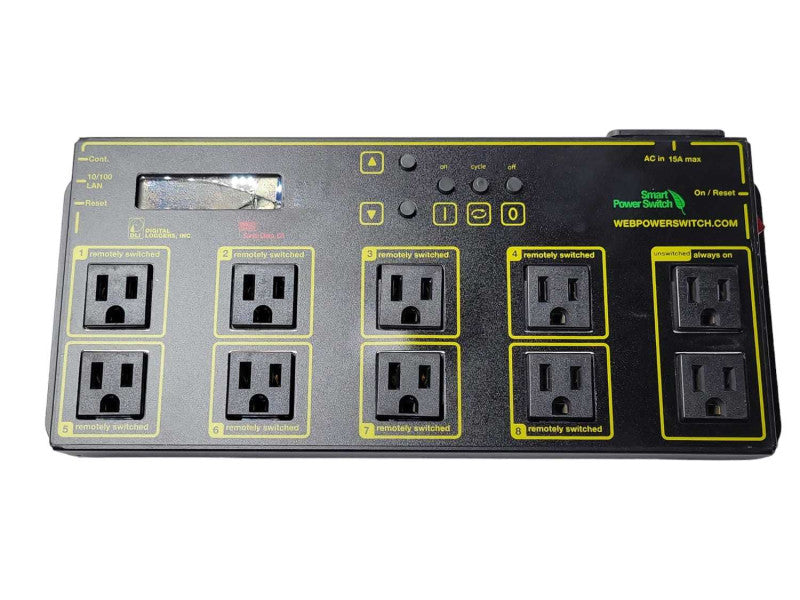 Digital Loggers Webpowerswitch Smart Web Power Switch 10 Outlets READ _