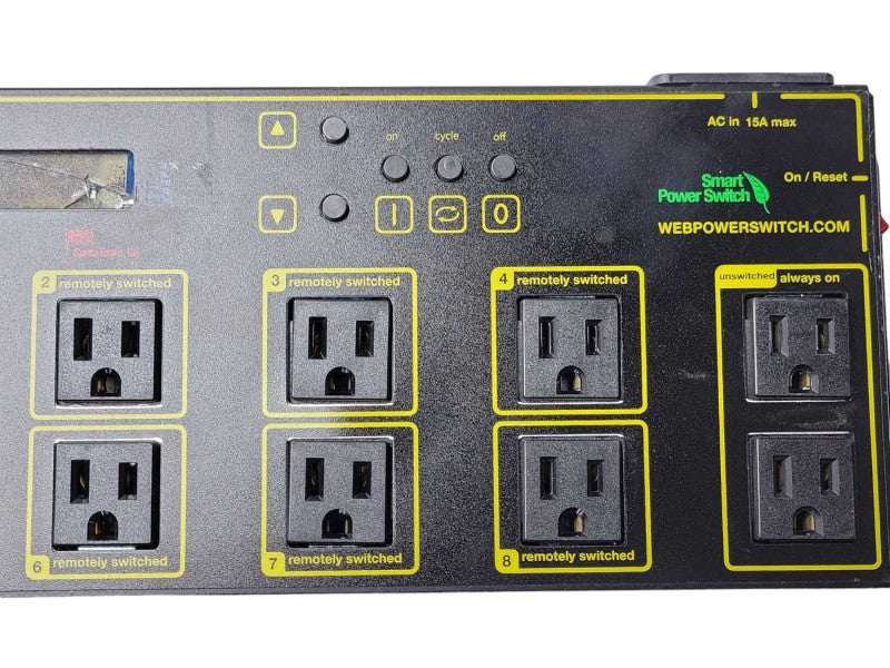 Digital Loggers Webpowerswitch Smart Web Power Switch 10 Outlets READ _