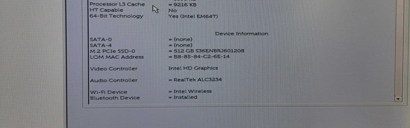 Dell OptiPlex 5060 USFF | i5-8500T @ 2.10GHz 16GB DDR4 512GB NVMe + Adapter )